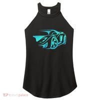 Car Enthusiast Muscle Car Gift Exotic Women's Perfect Tri Rocker Tank thumb 0