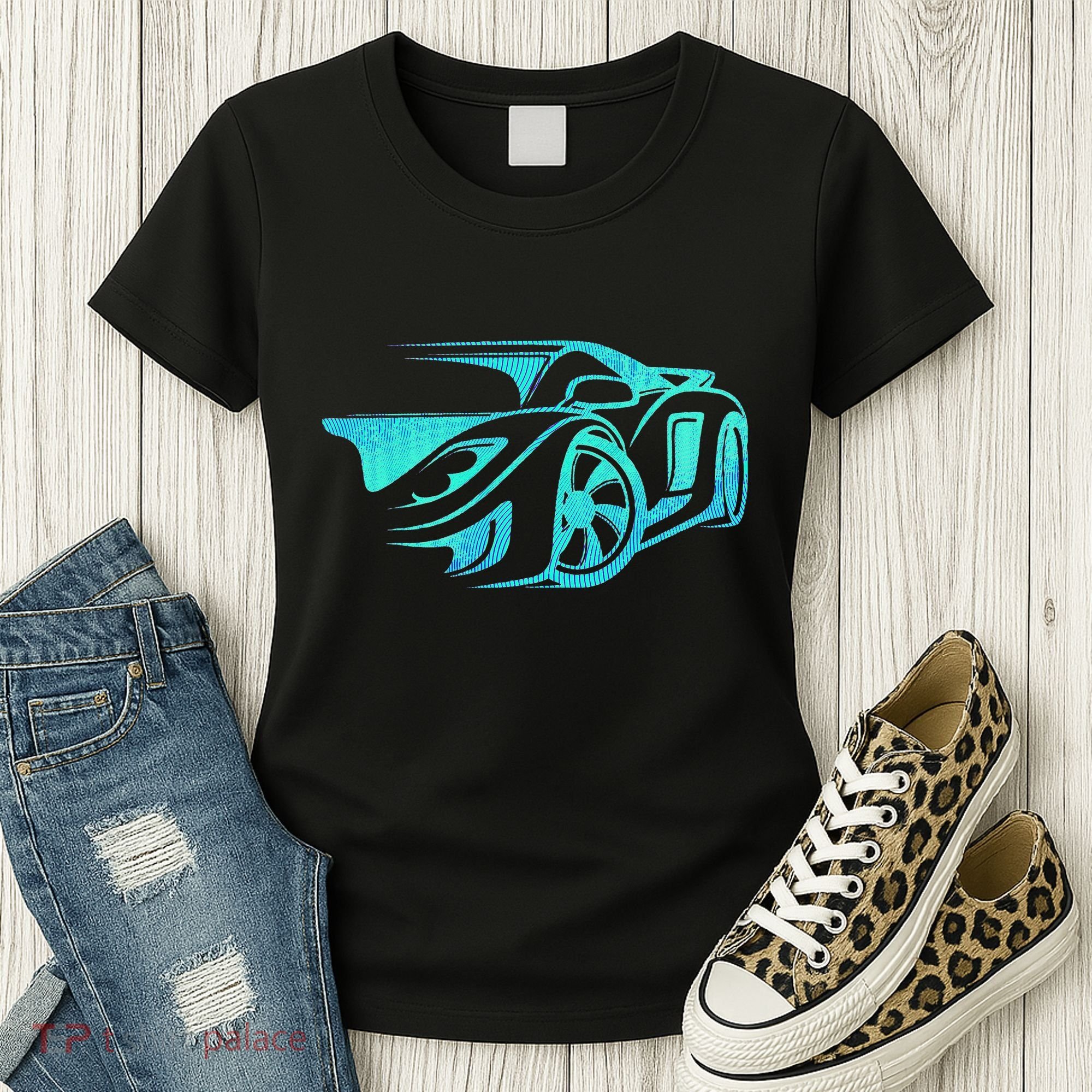Car Enthusiast Muscle Car Gift Exotic Women's T-Shirt