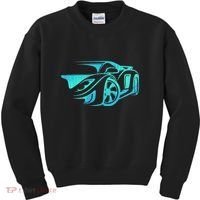 Car Enthusiast Muscle Car Gift Exotic Kids Sweatshirt thumb 0