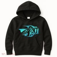 Car Enthusiast Muscle Car Gift Exotic Kids Hoodie thumb 0