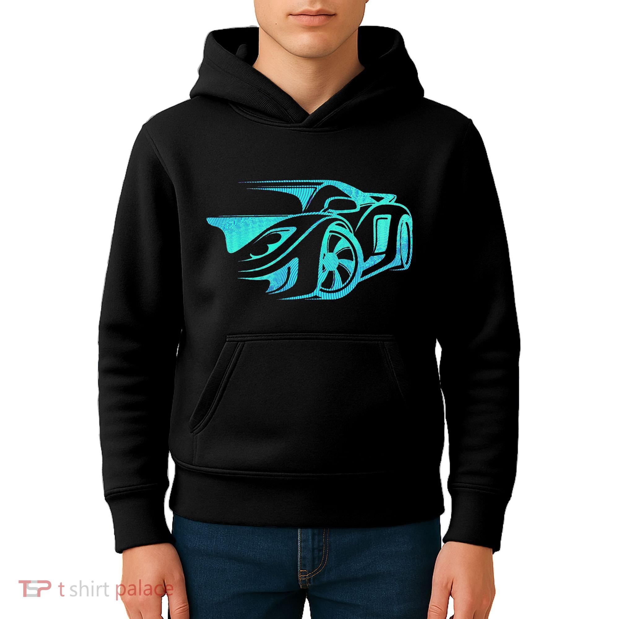 Car Enthusiast Muscle Car Gift Exotic Kids Hoodie