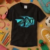 Car Enthusiast Muscle Car Gift Exotic Kids T-Shirt thumb 3
