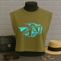 Car Enthusiast Muscle Car Gift Exotic Garment-Dyed Women's Muscle Tee thumb 3