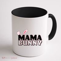 Cute Easter Mama Bunny Matching Family Shirts Coffee Mug thumb 1