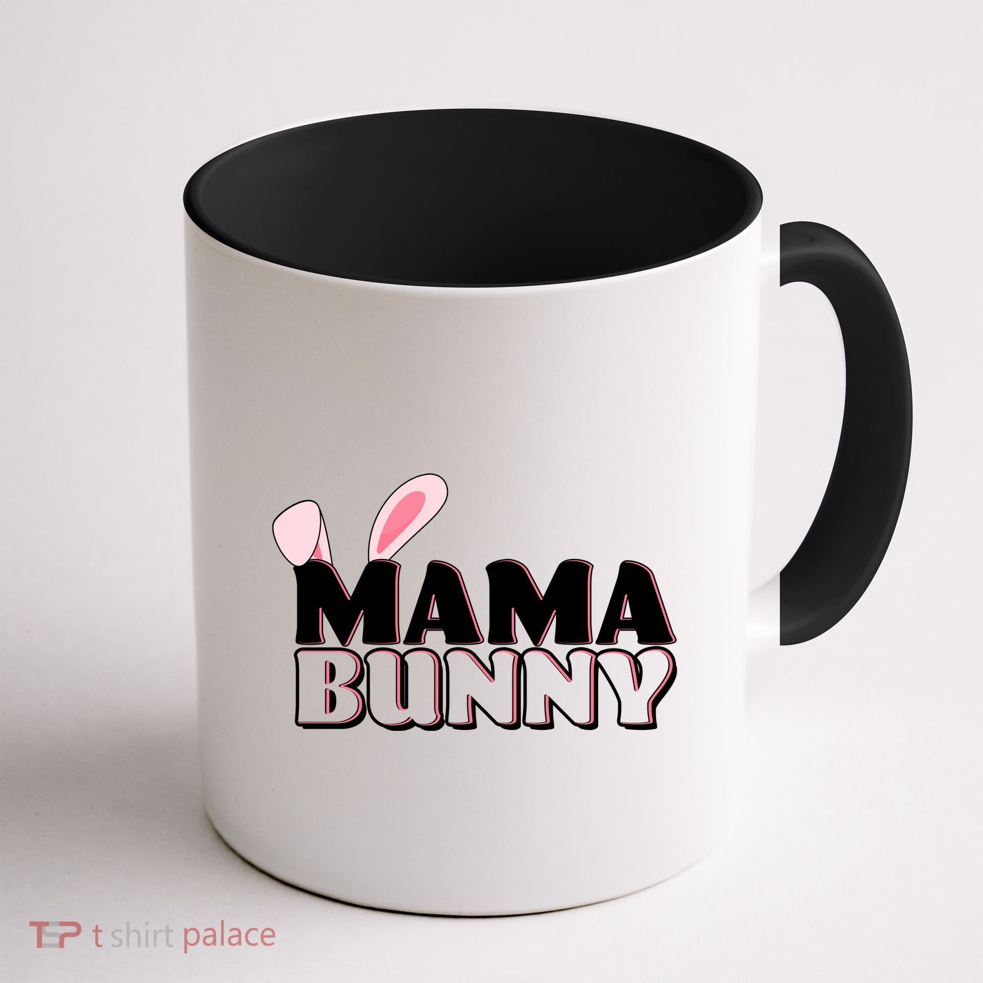 Cute Easter Mama Bunny Matching Family Shirts Coffee Mug