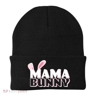 Cute Easter Mama Bunny Matching Family Shirts Beanie