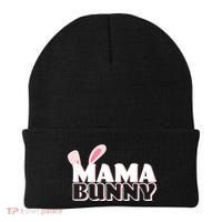 Cute Easter Mama Bunny Matching Family Shirts Beanie thumb 0