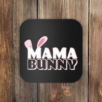 Cute Easter Mama Bunny Matching Family Shirts Coaster thumb 0
