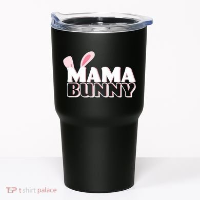 Cute Easter Mama Bunny Matching Family Shirts Tumbler