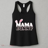Cute Easter Mama Bunny Matching Family Shirts Women's Tank Top thumb 3