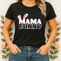 Cute Easter Mama Bunny Matching Family Shirts Women's T-Shirt thumb 2