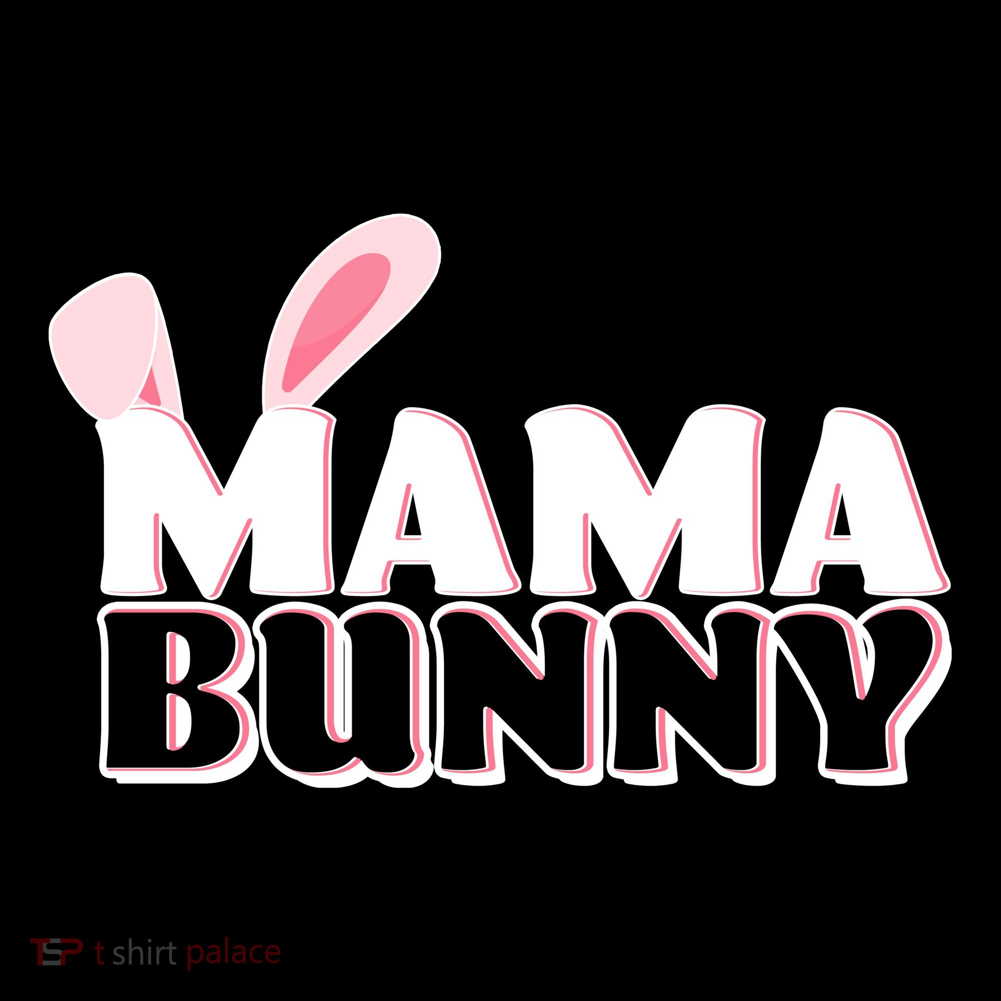 Cute Easter Mama Bunny Matching Family Shirts Women's T-Shirt