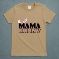 Cute Easter Mama Bunny Matching Family Shirts T-Shirt thumb 5