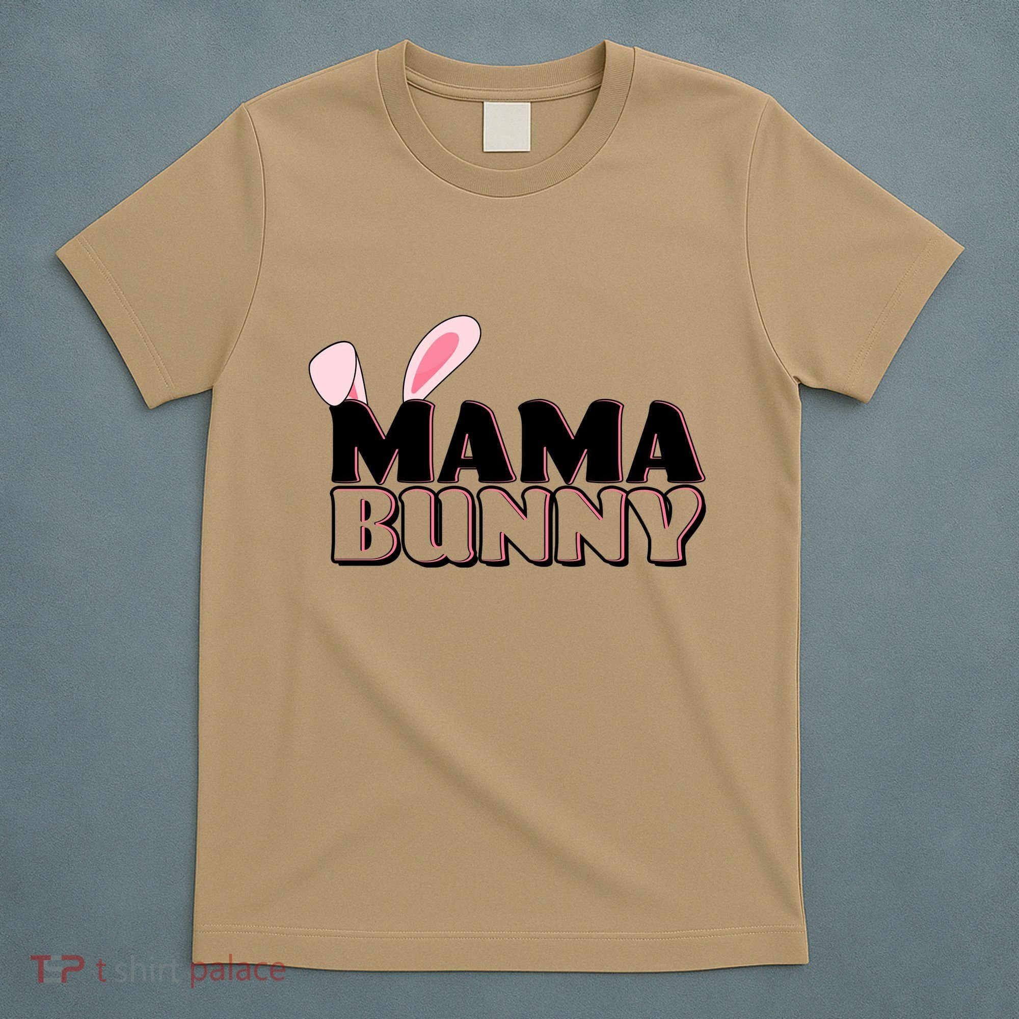 Cute Easter Mama Bunny Matching Family Shirts T-Shirt