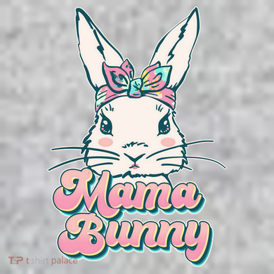 Cute Easter Mama Bunny The Baniff Cuffed Pom Beanie