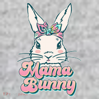 Cute Easter Mama Bunny The Baniff Cuffed Pom Beanie thumb 2