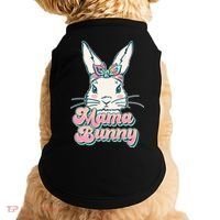 Cute Easter Mama Bunny Doggie Tank thumb 0