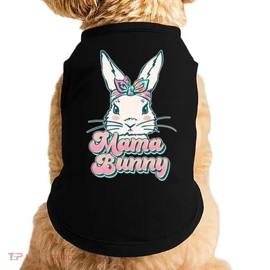 Cute Easter Mama Bunny Doggie Tank