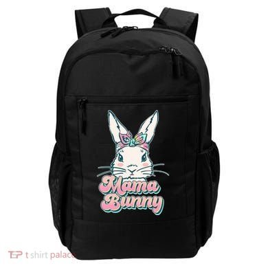 Cute Easter Mama Bunny Backpack