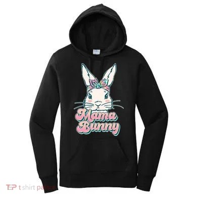 Cute Easter Mama Bunny Women's Hoodie