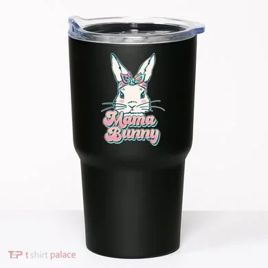 Cute Easter Mama Bunny Tumbler