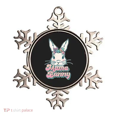 Cute Easter Mama Bunny Ornament
