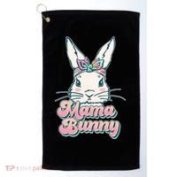 Cute Easter Mama Bunny Golf Towel thumb 0