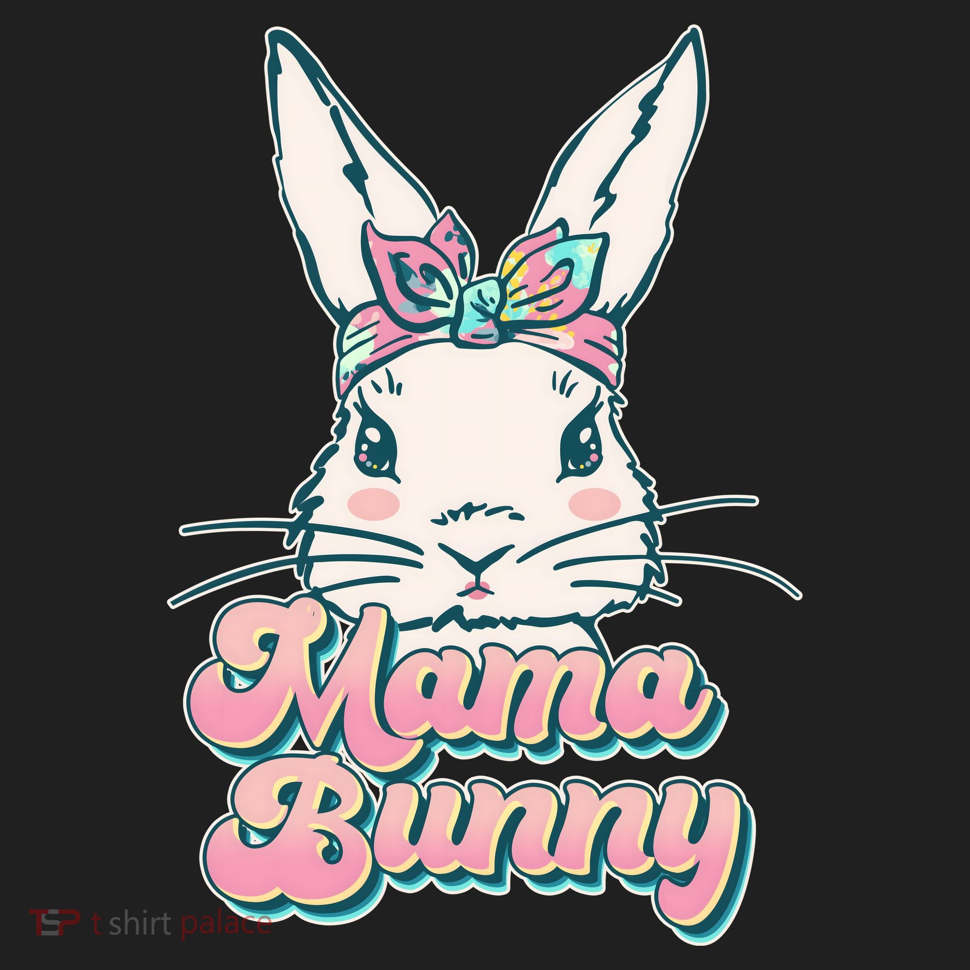 Cute Easter Mama Bunny Zone Performance Long-Sleeve T-Shirt
