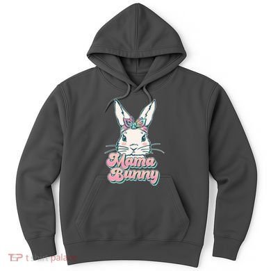 Cute Easter Mama Bunny Hoodie