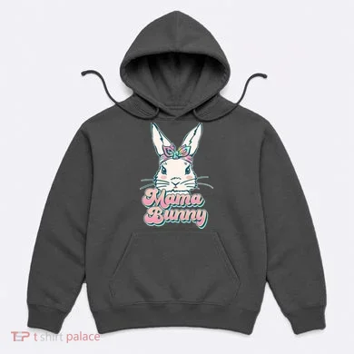 Cute Easter Mama Bunny Hoodie