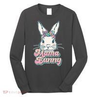 Cute Easter Mama Bunny Long Sleeve Shirt thumb 0