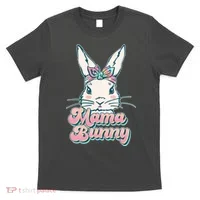 Cute Easter Mama Bunny T-Shirt thumb 0
