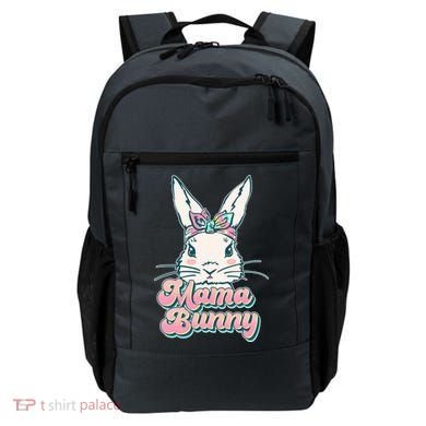 Cute Easter Mama Bunny Backpack