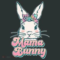 Cute Easter Mama Bunny Mousepad thumb 1