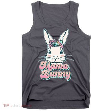 Cute Easter Mama Bunny Tank Top