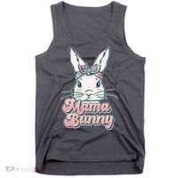 Cute Easter Mama Bunny Tank Top thumb 0