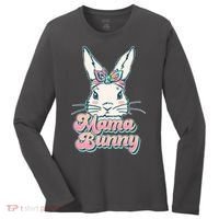 Cute Easter Mama Bunny Women's Long Sleeve Shirt thumb 0