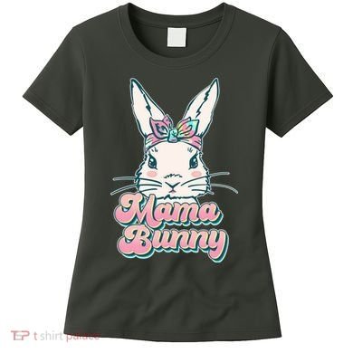Cute Easter Mama Bunny Women's T-Shirt