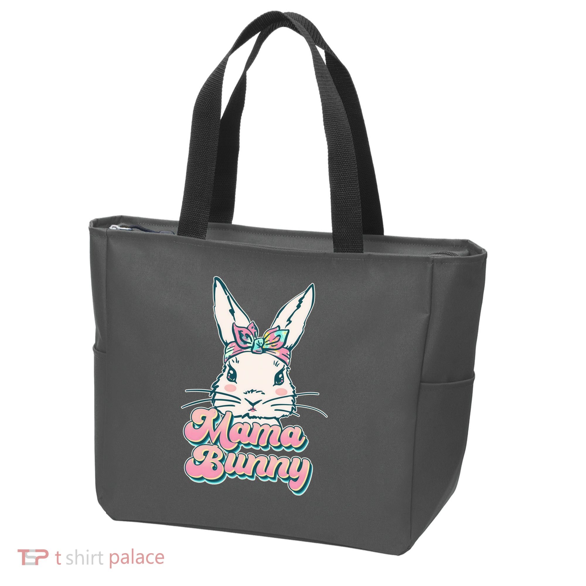 Cute Easter Mama Bunny Tote Bag