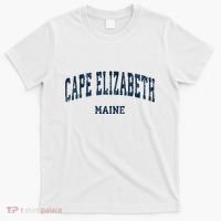 Cape Elizabeth Maine Me Vintage Varsity Sports T-Shirt thumb 0