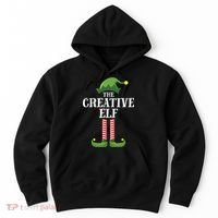Creative Elf Matching Family Group Christmas Party Hoodie thumb 0
