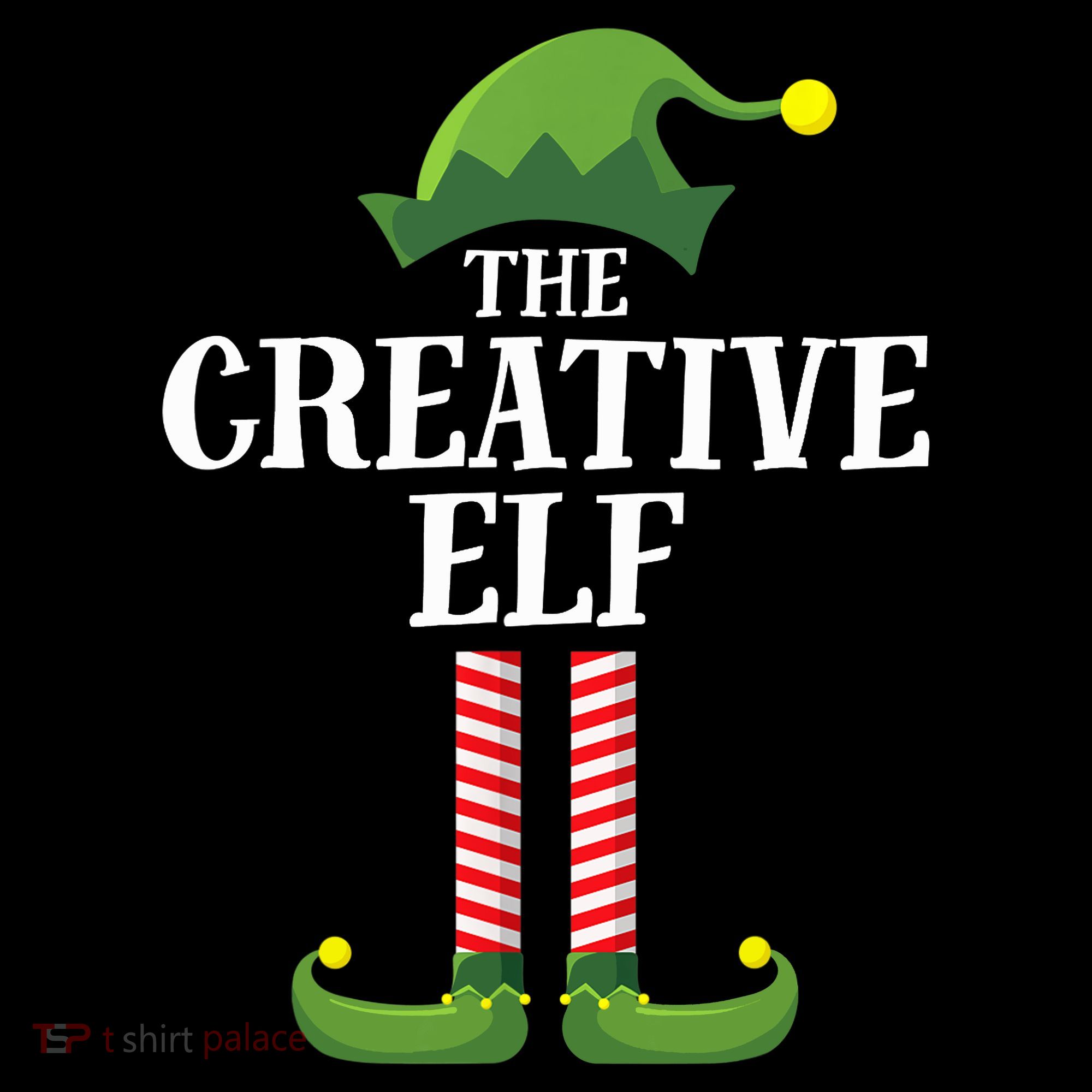 Creative Elf Matching Family Group Christmas Party Women's Tank Top