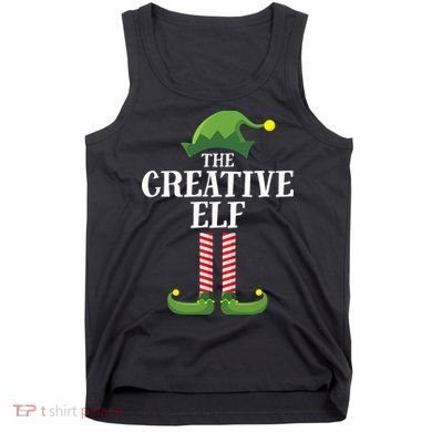 Creative Elf Matching Family Group Christmas Party Tank Top