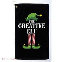 Creative Elf Matching Family Group Christmas Party Golf Towel thumb 0