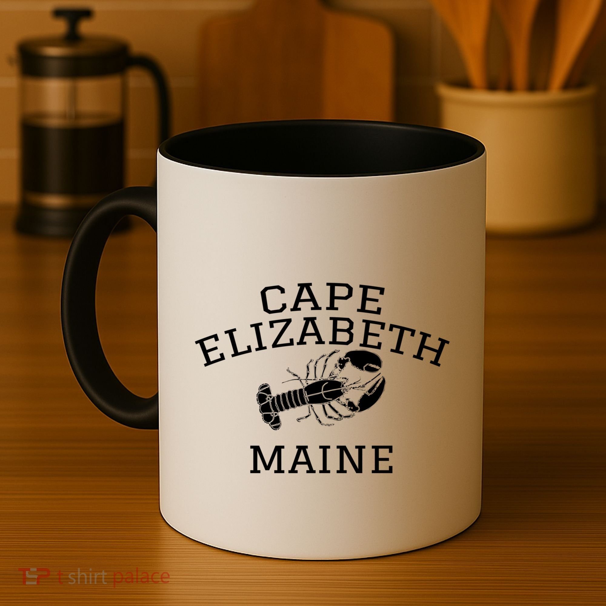 Cape Elizabeth Maine Lobster Gift Coffee Mug