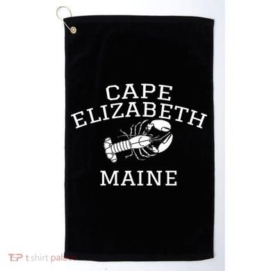 Cape Elizabeth Maine Lobster Gift Golf Towel