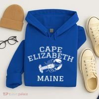 Cape Elizabeth Maine Lobster Gift Hoodie thumb 4