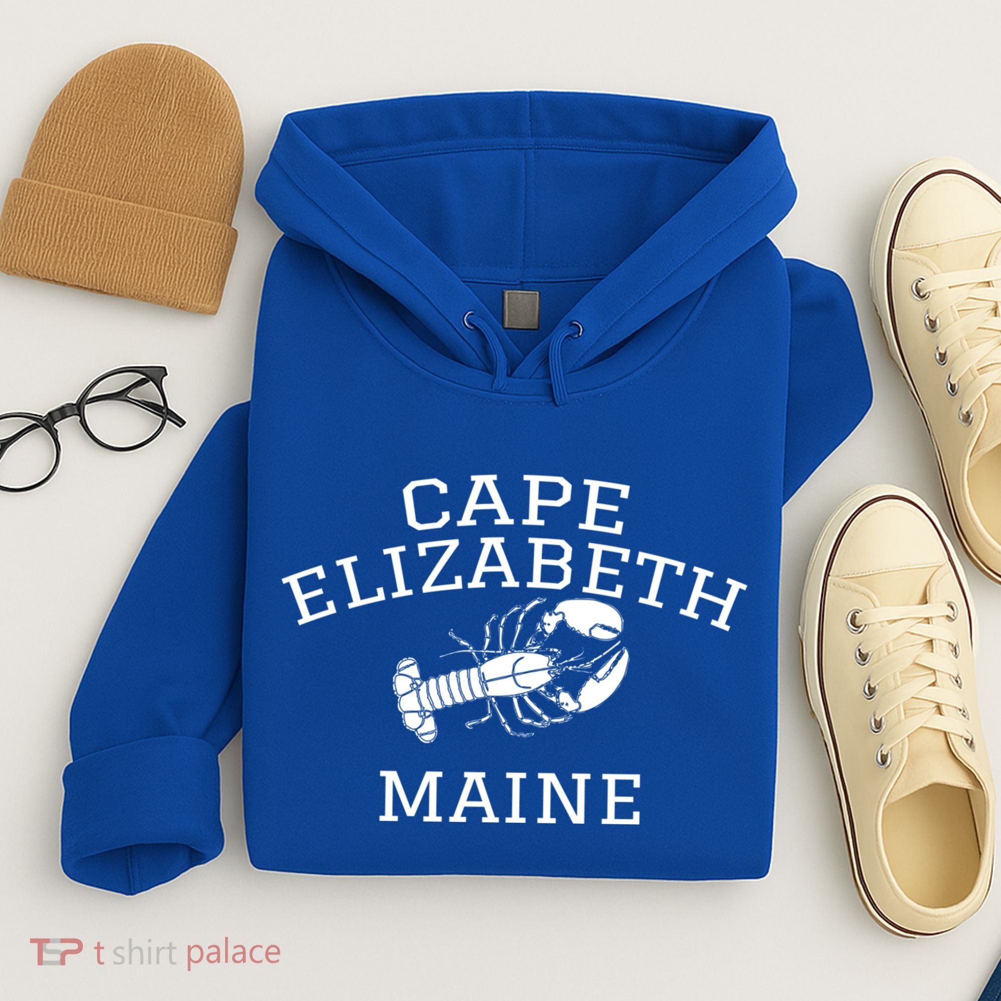 Cape Elizabeth Maine Lobster Gift Hoodie