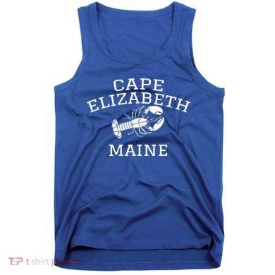 Cape Elizabeth Maine Lobster Gift Tank Top