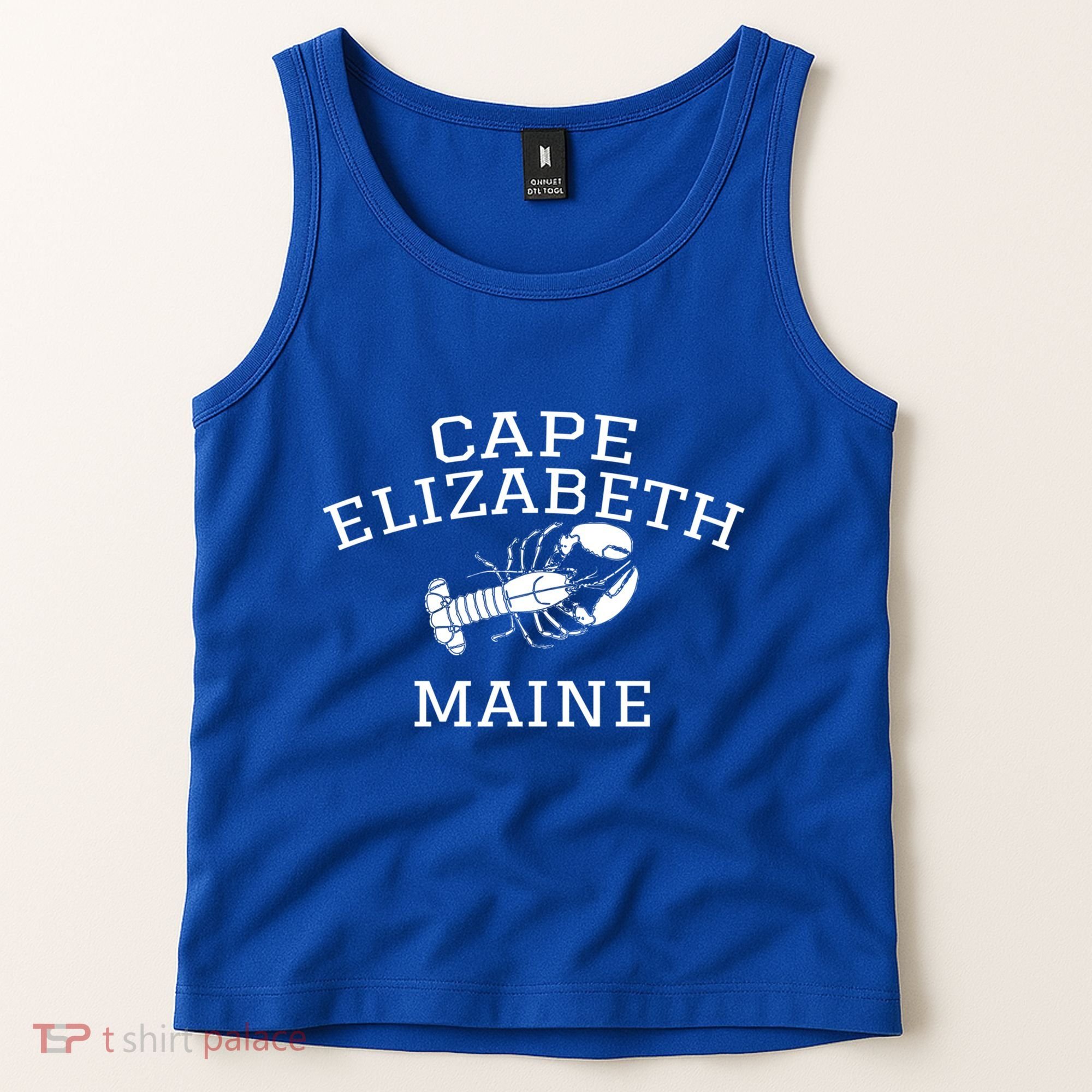 Cape Elizabeth Maine Lobster Gift Tank Top